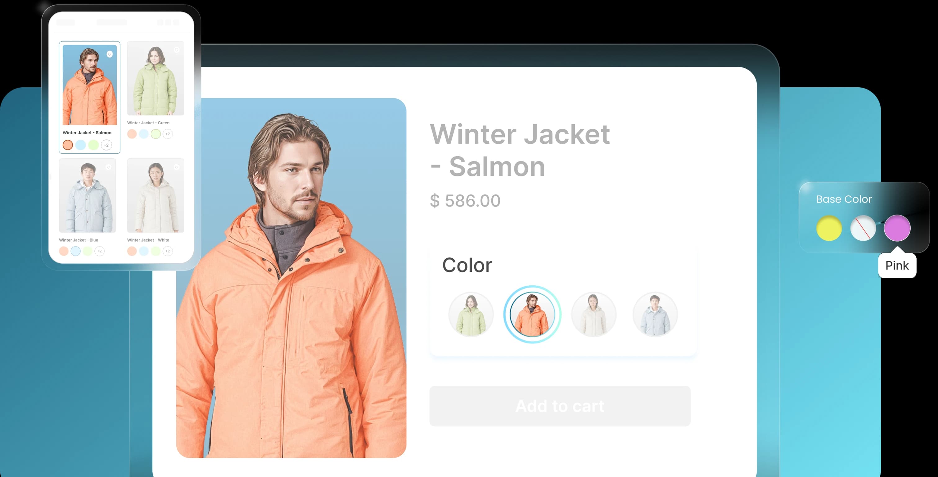 OPTIS product page in action